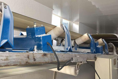 14型電子皮帶秤使用現(xiàn)場