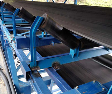 皮帶秤校驗(yàn)現(xiàn)場(chǎng)